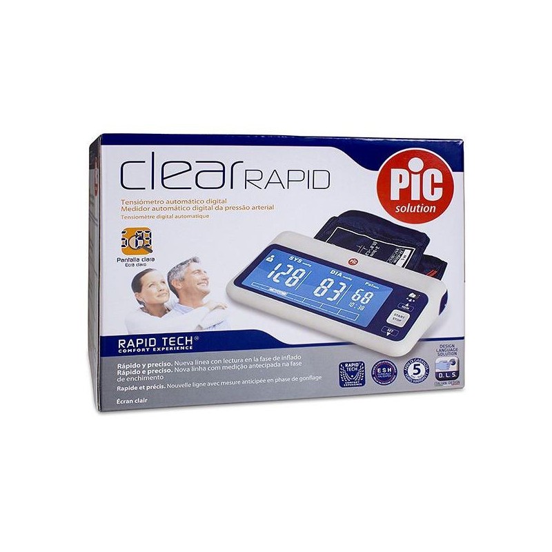 Tensiometro Automatico de Brazo Pic Clear Rapid 1 Unidad