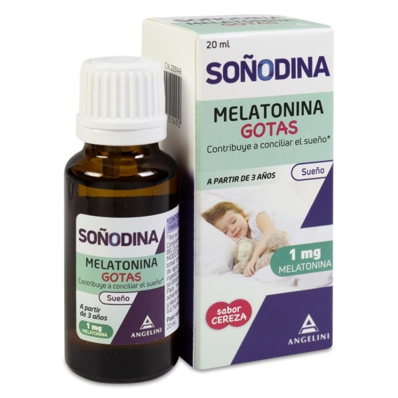 Soñodina Kids 1 Frasco 20 ml Sabor Cereza
