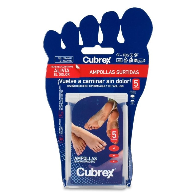 Cubrex Ampollas Surtidas 5 ud
