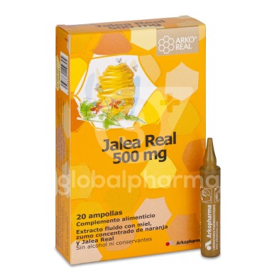 Arkoreal Jalea Real Junior 500 mg 20 Ampollas 15 ml