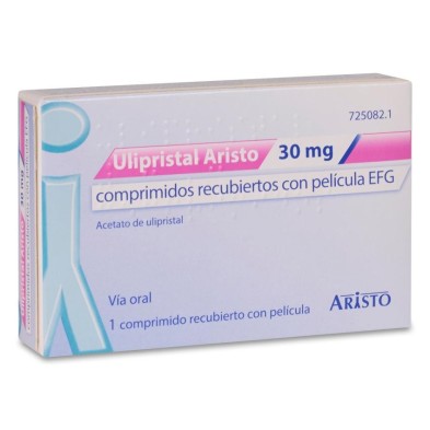 Ulipristal Aristo Efg 30 mg 1 Comprimido Recubierto