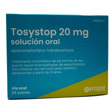Tosystop 20 mg 24 Sobres Solución Oral
