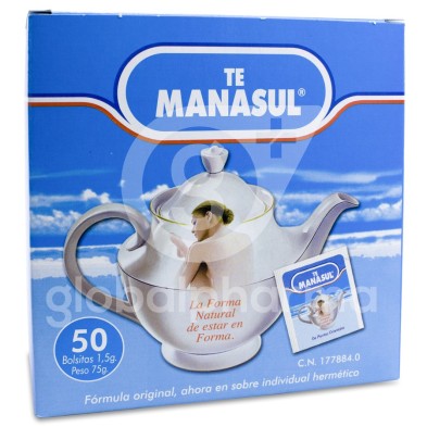 Manasul Té 50 Bolsitas 1,5 g