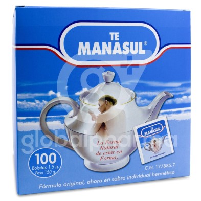 Manasul Té 100 Bolsitas 1,5 g
