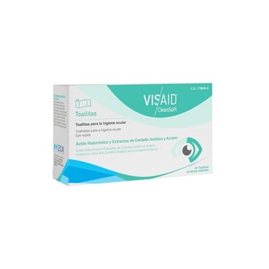 Visaid Clean Soft Toallitas Oftalmicas Estériles 20 Unidades