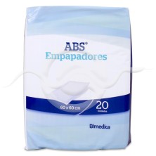 Empapador Desechable Abs 20 Unidades 60 cm x 60 cm