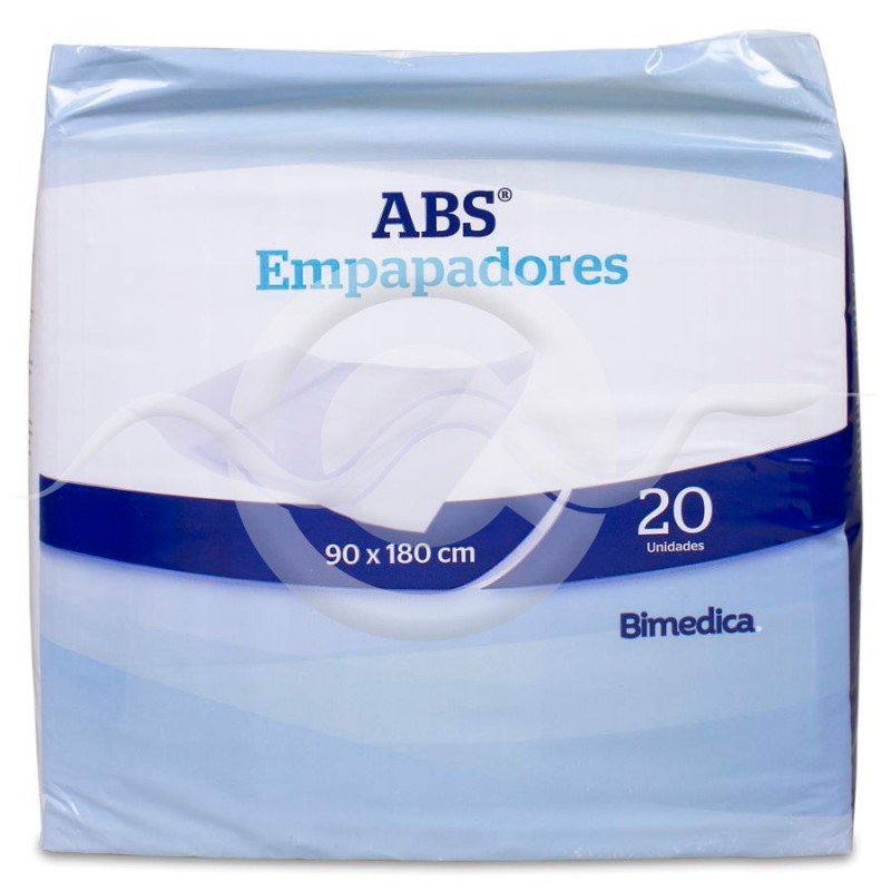 Empapador Desechable Abs 20 Unidades 180 cm x 90 cm