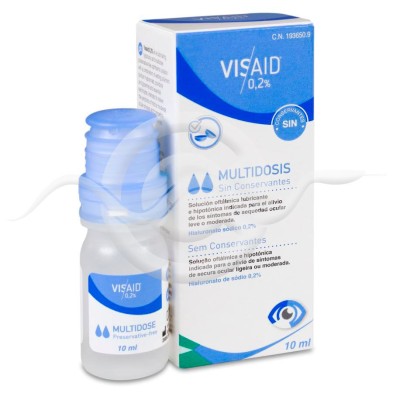 Visaid 0,2% Multidos Pres Free 1 Envase 10 ml