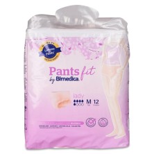 Absorbente Incontinencia Orina Fit Pants Lady 12 Unidades Talla Mediana