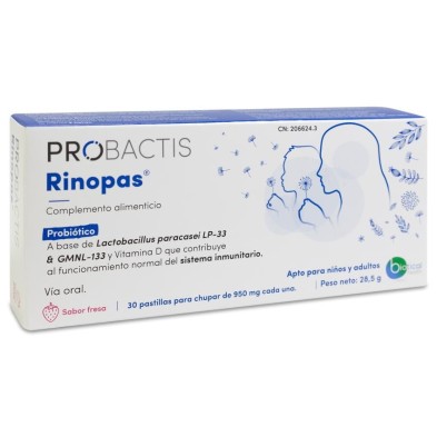 Probactis Rinopas 30 Pastillas para Chupar