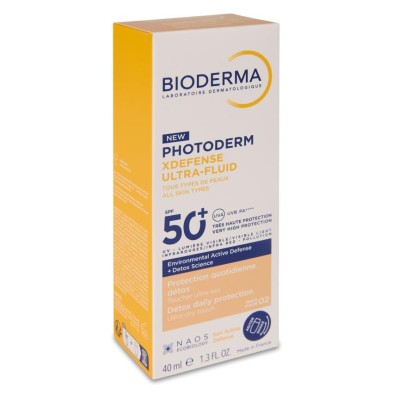 Photoderm Xdefense Ultra Fluid SPF 50+ 1 Envase 40 ml Tono 02