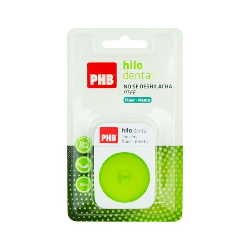 PHB HILO DENTAL FLUOR- MENTA PTFE 50 M