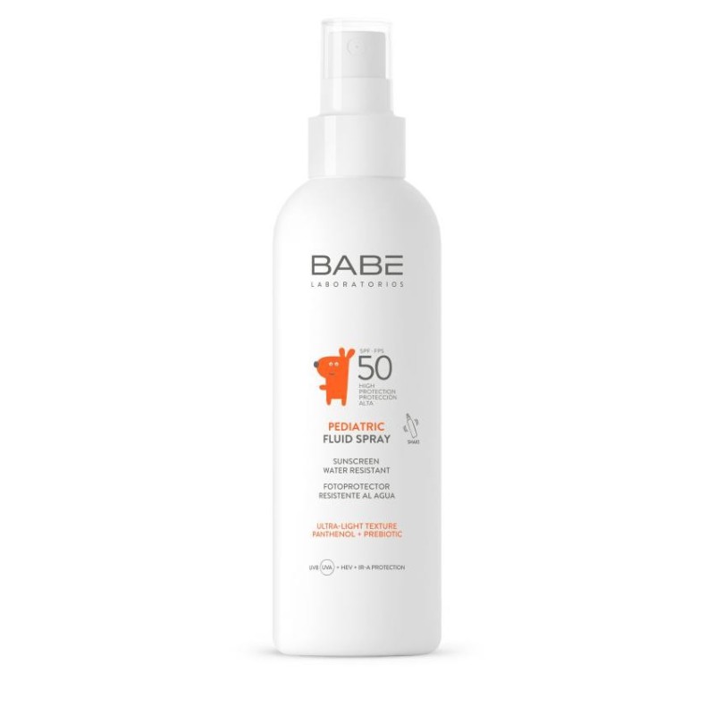 Pediatric Fluid Spray SPF 50 Laboratorios Babe 1 Envase 200 ml