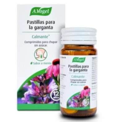 Avogel Pastillas para la Garganta 20 Comprimidos para Chupar Sabor Menta