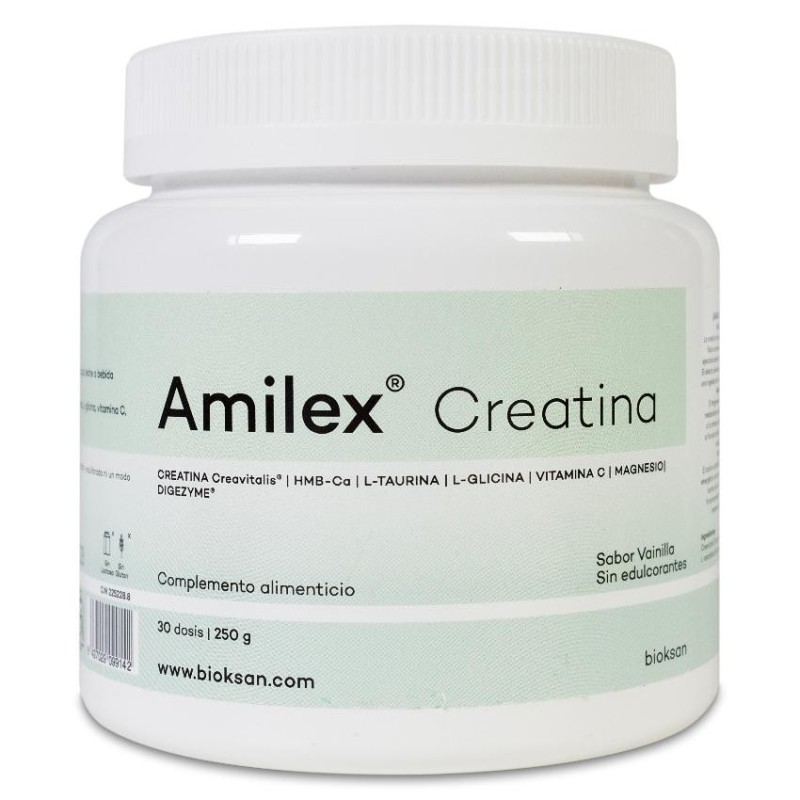 Amilex Creatina 1 Envase 250 g Sabor Vainilla