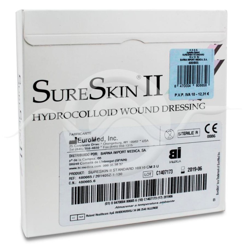 Apósito Estéril Skinfixe Hidrocare Standard 3 Unidades 10 x 10 cm