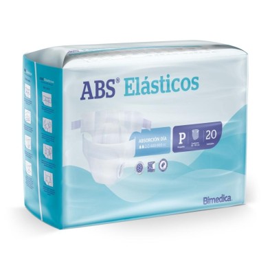 Absorbente Incontinencia Orina Día Anatómico Abs Elasticos 80 Unidades Talla Pequeña
