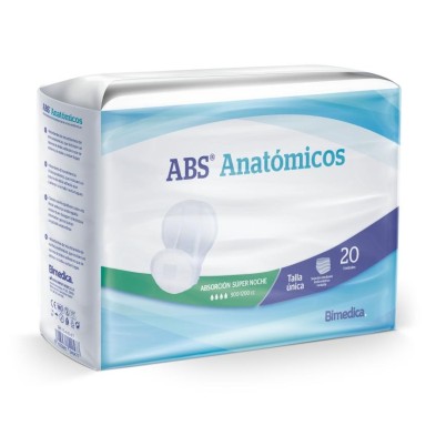 Absorbente Incontinencia Orina Super-noche Anatómico Absor 80 Unidades