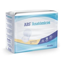 Absorbente Incontinencia Orina Noche Anatómico Absor 80 Unidades