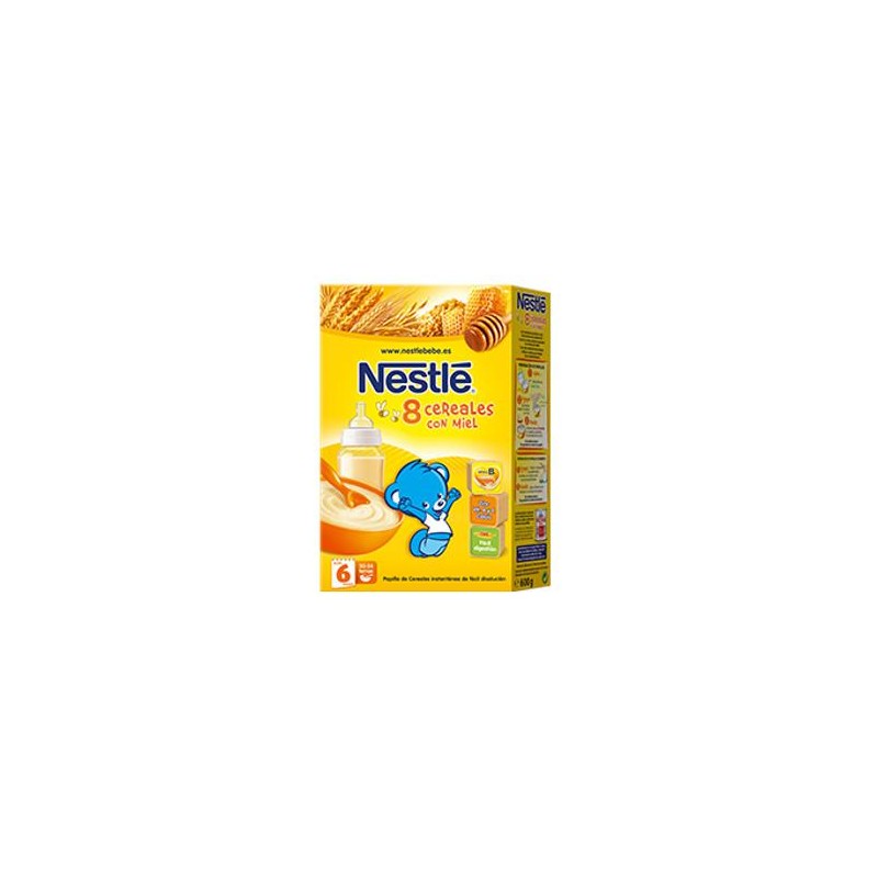 NESTLE PAPILLA 8 CEREALES CON MIEL 900 GR
