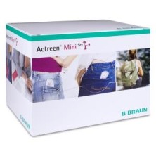 Sonda Vesical Baja Friccion Actreen Mini Set Femenino C/ Bolsa Orina ch-12 30 u
