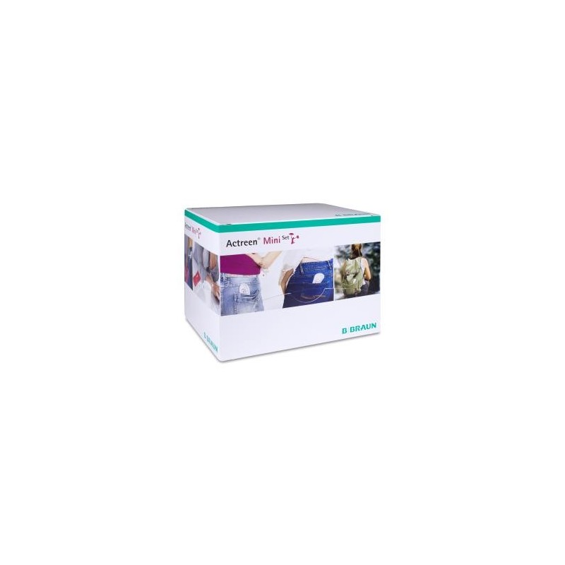 Sonda Vesical Baja Friccion Actreen Mini Set Femenino C/ Bolsa Orina ch-12 30 u
