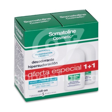 Somatoline Cosmetic Desodorante Hipersudoracion 2 Roll On 40 ml
