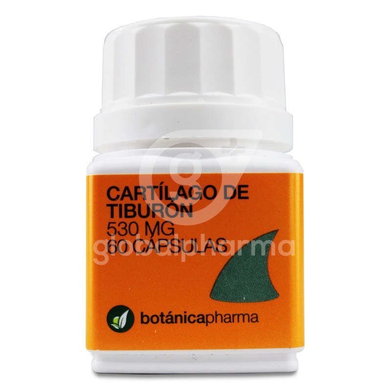 Cartilago de Tiburon Botanicapharma 530 mg 60 Cápsulas