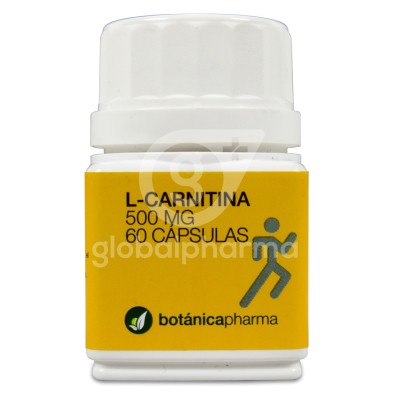 L- Carnitina Botanicapharma 500 mg 60 Cápsulas