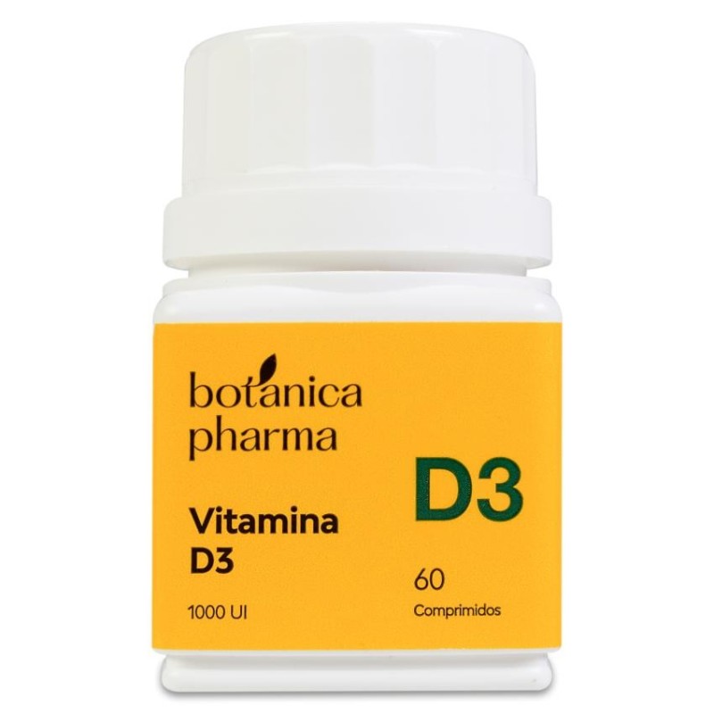 Vitamina D3 Botanicapharma 60 Comprimidos