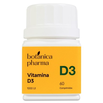 Vitamina D3 Botanicapharma 60 Comprimidos
