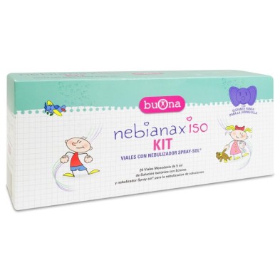 Nebianax Iso Kit 20 Viales 5 ml + Spray-sol