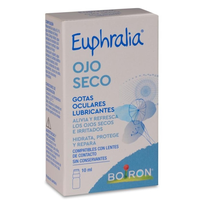 Euphralia Ojo Seco Gotas Oculares Lubricante 1 Frasco 10 ml