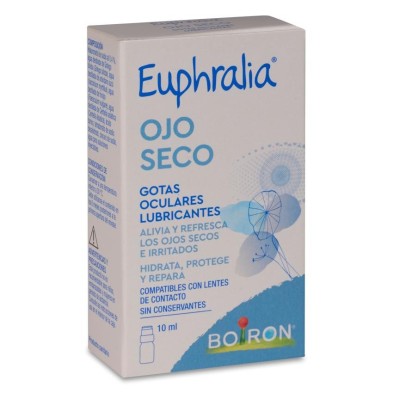 Euphralia Ojo Seco Gotas Oculares Lubricante 1 Frasco 10 ml