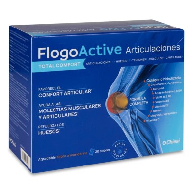 Flogoactive Articulaciones 20 Sobres 8,8 g Sabor Mandarina