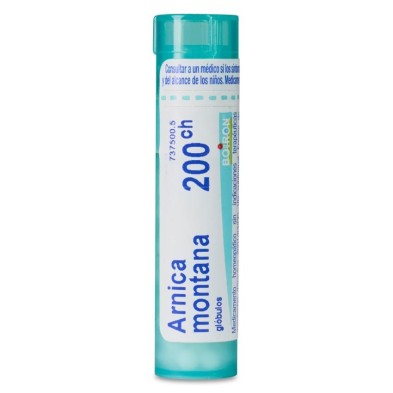 Árnica Montana Granulos 200ch Boiron Tubos de Glóbulos 4 Gramos Medicamento Homeopático sin Indicaciones Terapéuticas Aprobada