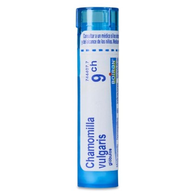 Chamomilla Vulgaris 9ch Granulos Boiron Tubos de Glóbulos 4 Gramos Medicamento Homeopático sin Indicaciones Terapéuticas Aprobad