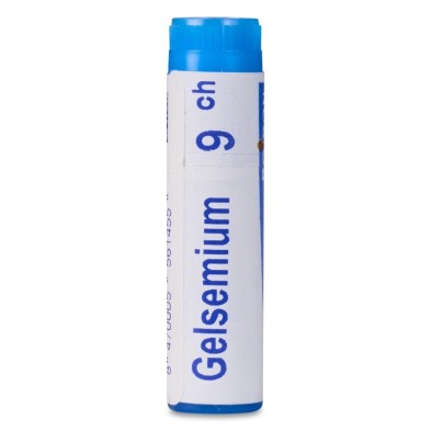 Gelsemium Semperv 9ch Granulos Boiron Tubos de Glóbulos 4 Gramos Medicamento Homeopático sin Indicaciones Terapéuticas Aprobada