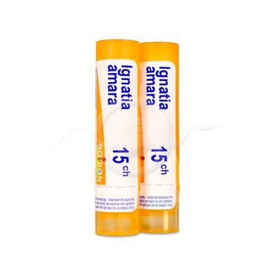 Ignatia Amara Dt 15ch Boiron Tubos de Glóbulos 8 Gramos Medicamento Homeopático sin Indicaciones Terapéuticas Aprobada