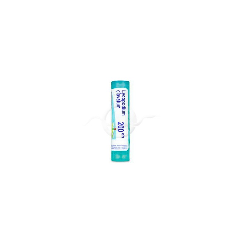 Lycopodium Clavatum Granulos 200ch Boiron Tubos de Glóbulos 4 Gramos Medicamento Homeopático sin Indicaciones Terapéuticas Aprob