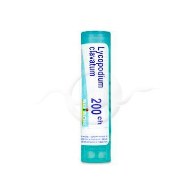 Lycopodium Clavatum Granulos 200ch Boiron Tubos de Glóbulos 4 Gramos Medicamento Homeopático sin Indicaciones Terapéuticas Aprob