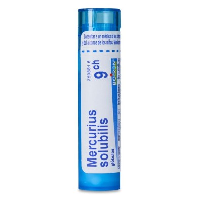 Mercurius Solubilis 9ch Granulos Boiron Tubos de Glóbulos 4 Gramos Medicamento Homeopático sin Indicaciones Terapéuticas Aprobad