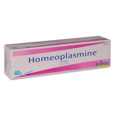 Homeoplasmine Pomada 40 Gauge Boiron Pomada 40 Gramos Medicamento Homeopático sin Indicaciones Terapéuticas Aprobada