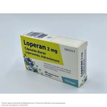 Loperan 2 mg 20 Cápsulas