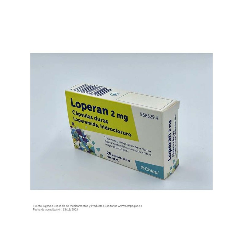 Loperan 2 mg 20 Cápsulas
