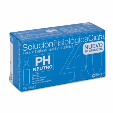 SV Solución Fisiológica 40 Unidades Monodosis 5 ml