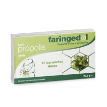 Faringedol 20 Pastillas de Goma Sabor Miel Limón