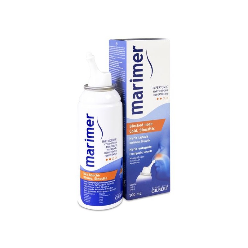 Marimer Agua de Mar Hipertónica 1 Spray Nasal 100 ml