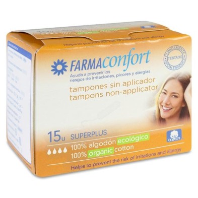 Tampones Digital Algodón Farmaconfort 15 Unidades Super Plus