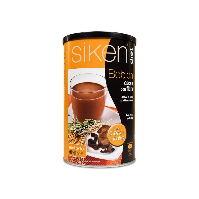 Siken Diet Bebida de Cacao con Fibra 1 Bote 400 g